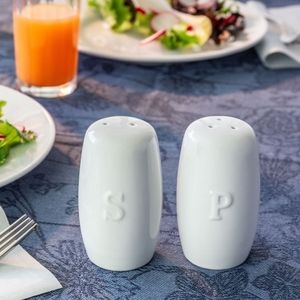 Better Homes & Gardens‎ Porcelain Embossed Salt & PepperShaker Set